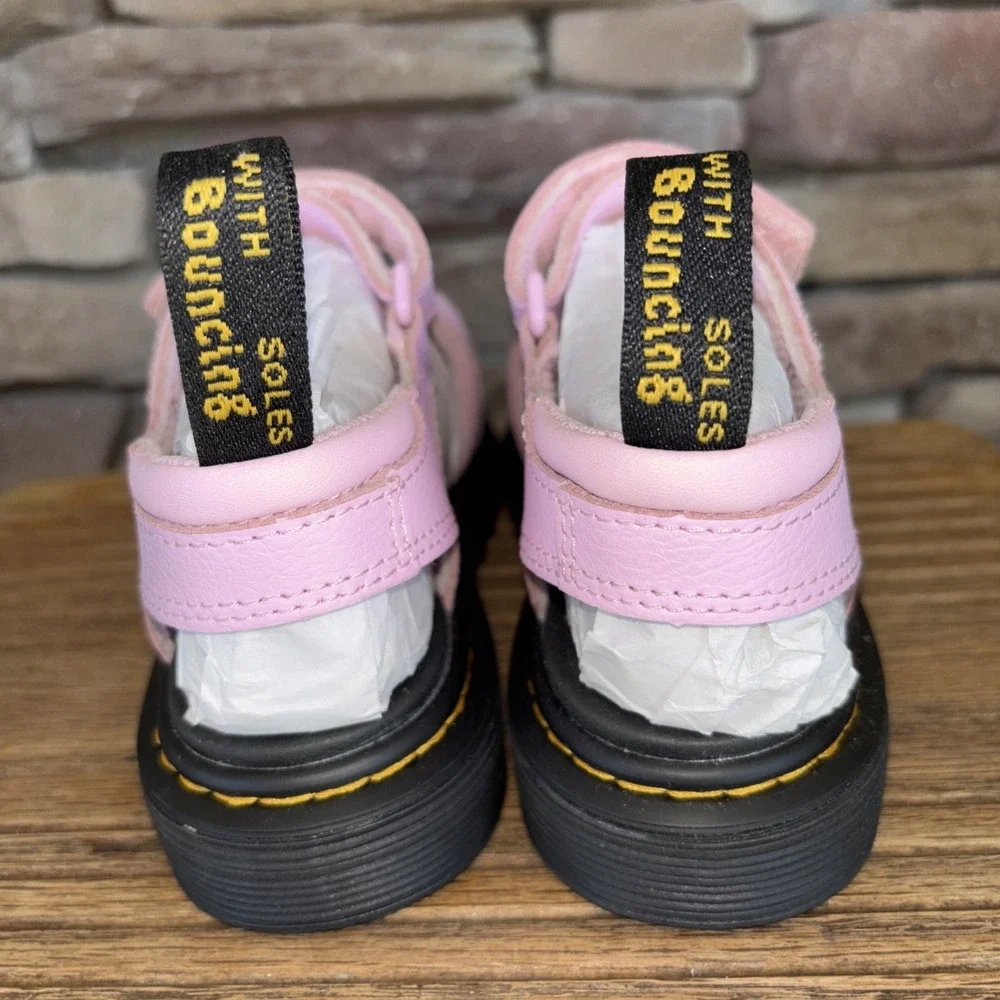 Girl's Sandals Dr. Martens The Klaire Sandal Size 1 Pink New!